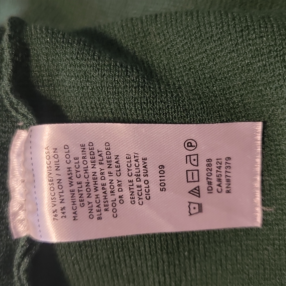 Ann Taylor Petite Green PS - Picture 8 of 8